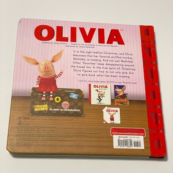 OLIVIA Claus Lg Hardback Book Christmas +5 other titles - Picture 3 of 7